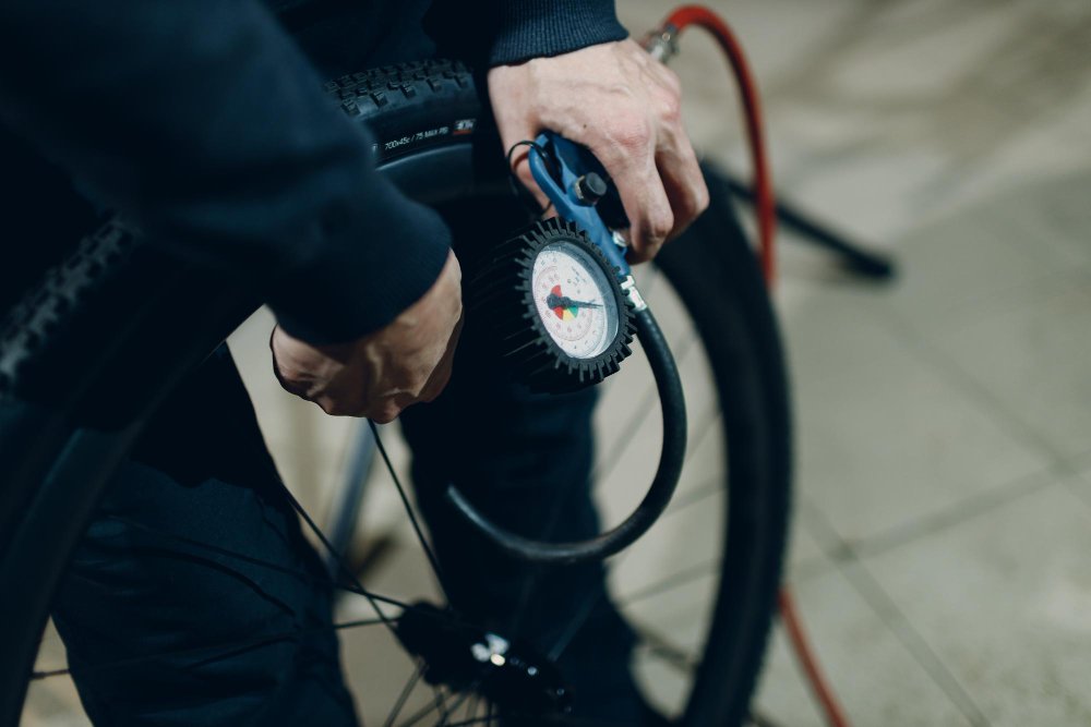 Pressione gomme bici